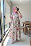 Modal Fabric Colorful Floral Summer Dress (Unlined)