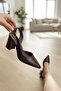 Duhra Brown (8 cm Heeled) Daily Use Heeled Shoes - 3
