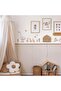 (PP-54) Belted Striped Half Wall Sticker – Self-Adhesive Wall Decor for Baby & Kids Room - 2