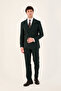 Men's Suit - Men's Jacket Pants Plain Striped Woven Fabric - 6