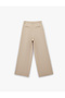 High Waist Pocket Detailed Palazzo Trousers - 4
