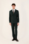 Men's Suit - Men's Jacket Pants Plain Striped Woven Fabric - 3