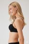 Women's Black V604561 Milan Underwire Push up / Padded Removable Strap Micro T-Shirt Bra - 3