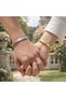 Special Gold and Silver Color 2-Piece Ayetel Kürsi Double Steel Bracelet for Lovers - 2