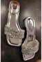 26Y463-2 Women's Stoned Premium Slippers - 6