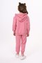 Girl's 2-Piece Set: Hooded Sweatshirt & Jogger Sweatpants with Elastic Waistband and Pockets - 5