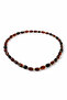 Dark Amber Natural Stone Children's Necklace 5.26Gr - 2