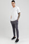Sportswear Men's Side Zipper Lightweight Slim Sweatpants Smoked - 6