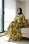 Modal Fabric Colorful Floral Summer Dress - 4