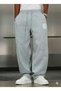 Grimelanj 3 Thread Thick Winter Baggy Sweatpants | Oversize Relaxed Fit Regular Waist - Minimal Print