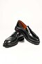 Laceless Eva Sole Genuine Leather Loafer 174-802 Men's Shoes - 7
