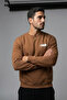 Men's Chest Cmb Printed Brown Sweatshirt - 2