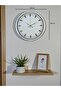 White Elegance 40 cm Metal Wall Clock Lwlhm-Ytrs345 - 5