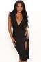 Fashion Nova Bandage Midi Dress - 2