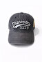 Vintage Look Denim Hat with Embroidery - Unisex Casual Baseball Cap