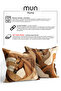 Modern at Motifed Digitally Printed Hidden Zippered Kirlent Case Set of 2 - 5