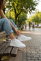 Enoch Sade Flat Sole Orthopedic Casual Sneaker