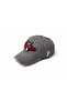 Vintage Look Denim Hat with Embroidery - Unisex Casual Baseball Cap - 2