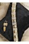 Premium Gold Stone Detailed Chain Steel Bracelet – 17+2 cm - 3