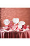 Pink Love Kayık Tabak Beyaz 24 cm - 3