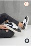 Unisex Women's Men's Summer Lightweight Comfortable Sole Sneaker Anatomical Lace-Up Unisex Sports Shoes