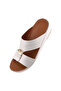 AET Arabic Sandals For Men | Outdoor Mens Slippers | Open Toe | Full Genuine Leather With Buckle - 3