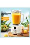 YU WELL Rechargeable Citrus Juicer LED Display 600ML Portable USB Juicer, Knob Control White - 5