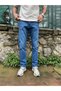 Regular Fit Jean Men's Jeans Straight Leg Flexible Comfortable Denim - 4