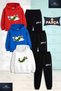 Children's Unisex Goalkeeper Green Jersey 3-Piece Hooded Tracksuit Set