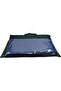 YU WELL Foldable Prayer Mat Back Support & Carrying Bag 2-in-1 Prayer Rug Soft Velvet 110×65CM Blue - 3