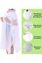 Poncho Raincoat Hooded Raincoat Raincoat Poncho - Transparent Raincoat Oversized Poncho - 3