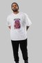 Julius Caesar Front Printed White Oversize T-Shirt Men Women Cotton Crew Neck T-Shirt - 8