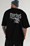 Mimbus Zeus Back Printed Black Oversize T-Shirt Men Women Cotton Crew Neck T-Shirt - 6