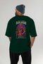 Julius Caesar Back Printed Green Oversize T-Shirt Men Women Cotton Crew Neck T-Shirt - 5