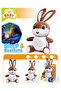Sleep Soother Rabbit Plush Doll with Light Projection & Soft Music – Comfort Toy for Babies - 3
