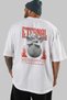 Eternal Arka Printed White Oversize T-Shirt Men's Women's Cotton Crew Neck T-Shirt - 5
