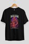 Julius Caesar Front Printed Black Oversize T-Shirt Men Women Cotton Crew Neck T-Shirt