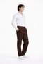 Men's Draped Flexible Imported Fabric Trousers - 6