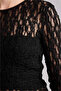 Fitted Lace Black Women's Blouse G8520Ax/Bk81 - 5