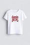 Stray Kids the Dominate Printed Crew Neck Kids Adult White T-Shirt T-Shirt