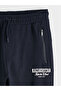 Güli̇s Gi̇yi̇m'Den Navy Blue Standard Fit Men's Printed Jogger Sweatpants - 5
