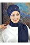 قبعة بيضاء مزينة بالأحجار الكريمة - 6