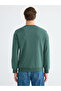 Mg Trenden Green Crew Neck Printed Men's Sweatshirt - 4