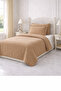 Duvet Cover Set Ranforce Single - Reversible (3-Piece) - Cream - Cappuccino - 2