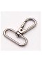 خطاف معدني دوار للببغاء - 4 سم، أداة تعليق الحقائب وسلاسل المفاتيح، 10 قطع - 2