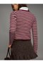 Women's Crew Neck Brand Equivalent Cardigan - 2