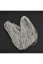 Silver Stone Shiny Sparkling Ribbon Rope Clothing Shoe Accessory 1 Mt - 5
