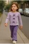 New Season Girls' Camisole and Ribbed Bow Top Set