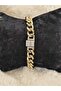 Stainless Steel Gold Zircon Stone Thick Chain Gourmet Bracelet