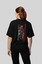 Naruto Shippuden Anime Oversize T-Shirt |   Unisex 100% Cotton Black & White Printed Custom Design Tee - 3